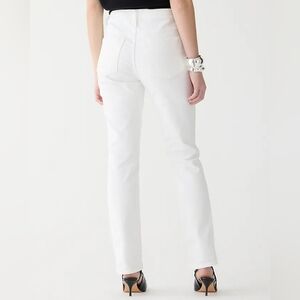 J. Crew Women's Straight Leg White Jeans